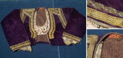 Lilac velvet, ladies jacket