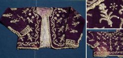 Lilac velvet, ladies jacket